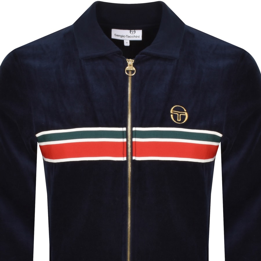 Sergio Tacchini Spencer Track Top Blue Mainline Menswear Ireland